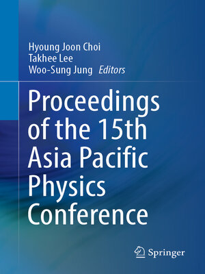 cover image of Proceedings of the 15th Asia Pacific Physics Conference